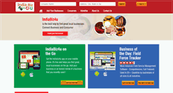 Desktop Screenshot of indiabiz4u.com